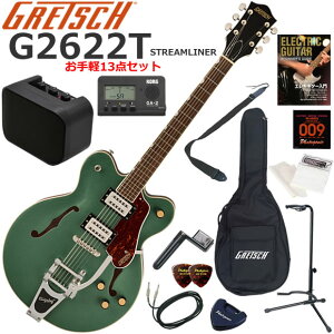 Gretsch �O���b�` G2622T Streamliner/SOV �G���L�M�^�[ ���S�҃Z�b�g �~�j�A���v������������y13�_�Z�b�g