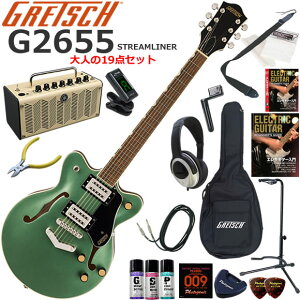 Gretsch �O���b�` G2655 Streamliner/SOV �G���L�M�^�[ ���S�҃Z�b�g ���@�\�E��������YAMAHA THR5�������Ă��l��19�_�Z�b�g