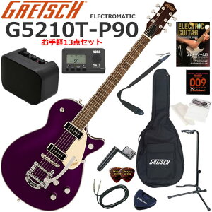 Gretsch �O���b�` G5210T-P90 Electromatic/AMT �G���L�M�^�[ ���S�҃Z�b�g �~�j�A���v������������y13�_�Z�b�g