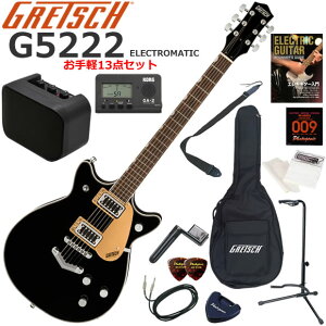 Gretsch �O���b�` G5222 Electromatic/BLK �G���L�M�^�[ ���S�҃Z�b�g �~�j�A���v������������y13�_�Z�b�g