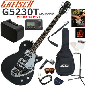 Gretsch �O���b�` G5230T Electromatic/BLK �G���L�M�^�[ ���S�҃Z�b�g �~�j�A���v������������y13�_�Z�b�g