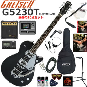 Gretsch �O���b�` G5230T Electromatic/BLK �G���L�M�^�[ ���S�҃Z�b�g �}���`�G�t�F�N�^�[�������Ă�I�ŋ���20�_�Z�b�g