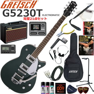 Gretsch �O���b�` G5230T Electromatic/CGR �G���L�M�^�[ ���S�҃Z�b�g VOX Pathfinder10�ƃG�t�F�N�^�[�������Ă銮��21�_�Z�b�g