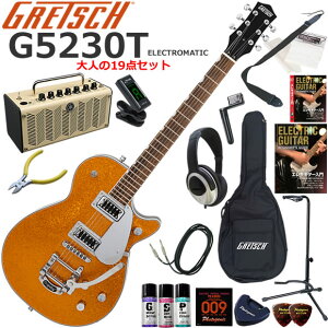 Gretsch �O���b�` G5230T Electromatic Sparkle Jet/GDSP �G���L�M�^�[ ���S�҃Z�b�g ���@�\�E��������YAMAHA THR5�������Ă��l��19�_�Z�b�g