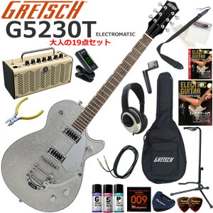 Gretsch �O���b�` G5230T Electromatic Sparkle Jet/SVSP �G���L�M�^�[ ���S�҃Z�b�g ���@�\�E��������YAMAHA THR5�������Ă��l��19�_�Z�b�g
