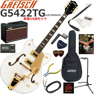 Gretsch �O���b�` G5422TG Electromatic/SCW �G���L�M�^�[ ���S�҃Z�b�g �l�C��VOX Pathfinder10���������{�i14�_�Z�b�g