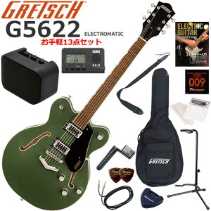 Gretsch �O���b�` G5622 Electromatic/OLV �G���L�M�^�[ ���S�҃Z�b�g �~�j�A���v������������y13�_�Z�b�g