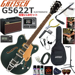 Gretsch �O���b�` G5622T Electromatic/CGR �G���L�M�^�[ ���S�҃Z�b�g VOX Pathfinder10�ƃG�t�F�N�^�[�������Ă銮��21�_�Z�b�g
