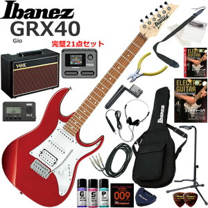 Ibanez �A�C�o�j�[�Y GRX40/CA �G���L�M�^�[ ���S�҃Z�b�g VOX Pathfinder10�ƃG�t�F�N�^�[�������Ă銮��21�_�Z�b�g
