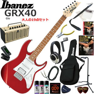 Ibanez �A�C�o�j�[�Y GRX40/CA �G���L�M�^�[ ���S�҃Z�b�g ���@�\�E��������YAMAHA THR5�������Ă��l��19�_�Z�b�g