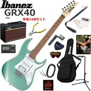 Ibanez �A�C�o�j�[�Y GRX40/MGN �G���L�M�^�[ ���S�҃Z�b�g �l�C��VOX Pathfinder10���������{�i14�_�Z�b�g