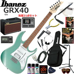 Ibanez �A�C�o�j�[�Y GRX40/MGN �G���L�M�^�[ ���S�҃Z�b�g VOX Pathfinder10�ƃG�t�F�N�^�[�������Ă銮��21�_�Z�b�g