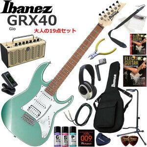 Ibanez �A�C�o�j�[�Y GRX40/MGN �G���L�M�^�[ ���S�҃Z�b�g ���@�\�E��������YAMAHA THR5�������Ă��l��19�_�Z�b�g