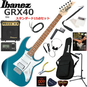 Ibanez �A�C�o�j�[�Y GRX40/MLB �G���L�M�^�[ ���S�҃Z�b�g 10w�A���v���������X�^���_�[�h15�_�Z�b�g