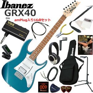 Ibanez �A�C�o�j�[�Y GRX40/MLB �G���L�M�^�[ ���S�҃Z�b�g �w�b�h�z���E�M�^�[�E�A���vamPlug��������16�_�Z�b�g