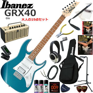Ibanez �A�C�o�j�[�Y GRX40/MLB �G���L�M�^�[ ���S�҃Z�b�g ���@�\�E��������YAMAHA THR5�������Ă��l��19�_�Z�b�g