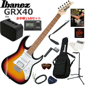 Ibanez �A�C�o�j�[�Y GRX40/TFB �G���L�M�^�[ ���S�҃Z�b�g �~�j�A���v������������y13�_�Z�b�g
