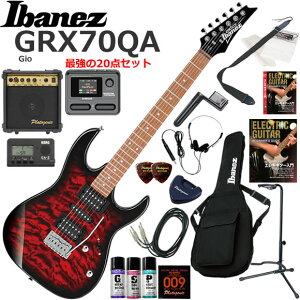 Ibanez �A�C�o�j�[�Y GRX70QA/TRB �G���L�M�^�[ ���S�҃Z�b�g �}���`�G�t�F�N�^�[�������Ă�I�ŋ���20�_�Z�b�g