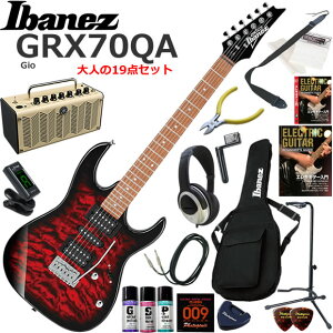 Ibanez �A�C�o�j�[�Y GRX70QA/TRB �G���L�M�^�[ ���S�҃Z�b�g ���@�\�E��������YAMAHA THR5�������Ă��l��19�_�Z�b�g