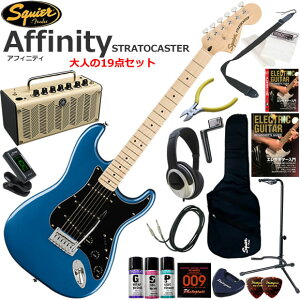 Squier �X�N���C���[ Affinity Stratocaster/LPB �G���L�M�^�[ ���S�҃Z�b�g ���@�\�E��������YAMAHA THR5�������Ă��l��19�_�Z�b�g