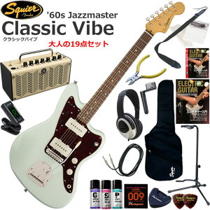 Squier �X�N���C���[ Classic Vibe '60s Jazzmaster/SBL �G���L�M�^�[ ���S�҃Z�b�g ���@�\�E��������YAMAHA THR5�������Ă��l��19�_�Z�b�g