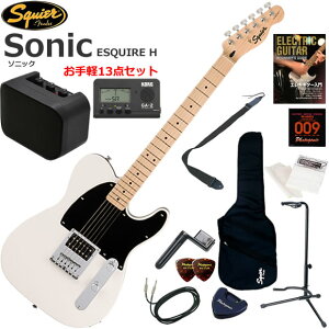 Squier �X�N���C���[ Squier Sonic Esquire H/AWT �G���L�M�^�[ ���S�҃Z�b�g �~�j�A���v������������y13�_�Z�b�g