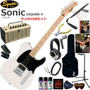 Squier �X�N���C���[ Squier Sonic Esquire H/AWT �G���L�M�^�[ ���S�҃Z�b�g ���@�\�E��������YAMAHA THR5�������Ă��l��19�_�Z�b�g