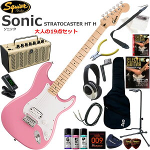 Squier �X�N���C���[ Squier Sonic Stratocaster HT H/FLP �G���L�M�^�[ ���S�҃Z�b�g ���@�\�E��������YAMAHA THR5�������Ă��l��19�_�Z�b�g