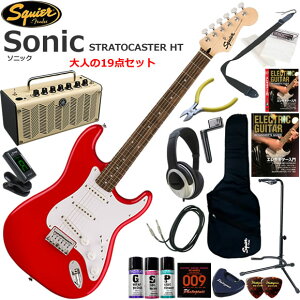Squier �X�N���C���[ Squier Sonic Stratocaster HT/TOR �G���L�M�^�[ ���S�҃Z�b�g ���@�\�E��������YAMAHA THR5�������Ă��l��19�_�Z�b�g