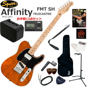 Squier �X�N���C���[ Affinity Telecaster FMT SH/MOC �G���L�M�^�[ ���S�҃Z�b�g �~�j�A���v������������y13�_�Z�b�g