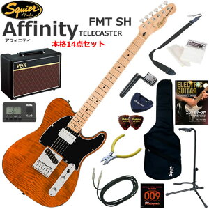 Squier �X�N���C���[ Affinity Telecaster FMT SH/MOC �G���L�M�^�[ ���S�҃Z�b�g �l�C��VOX Pathfinder10���������{�i14�_�Z�b�g