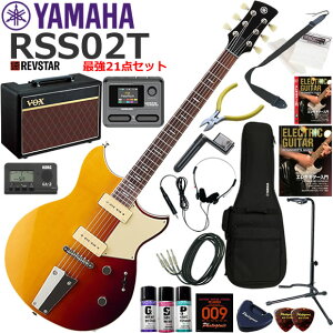YAMAHA }n REVSTAR RSS02T/SSB GLM^[ S҃Zbg VOX Pathfinder10ƃGtFN^[Ă銮21_Zbg