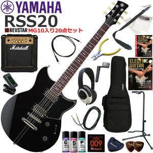 YAMAHA }n REVSTAR RSS20/BL GLM^[ S҃Zbg ptȃTEhMarshall MG10Ă20_Zbg