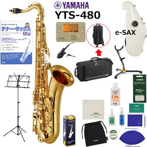 YAMAHA ���}�n YTS-480 �e�i�[�T�b�N�X ���S�� ���� e-SAX�t���Z�b�g
