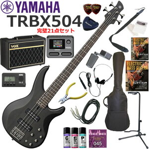 YAMAHA ���}�n TRBX504/TBL �G���L�x�[�X ���S�҃Z�b�g VOX Pathfinder10�ƃG�t�F�N�^�[�������Ă銮��21�_�Z�b�g