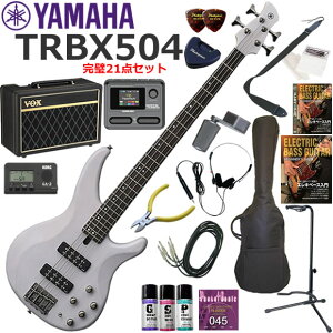 YAMAHA ���}�n TRBX504/TWH �G���L�x�[�X ���S�҃Z�b�g VOX Pathfinder10�ƃG�t�F�N�^�[�������Ă銮��21�_�Z�b�g