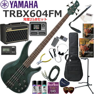 YAMAHA ���}�n TRBX604FM/IDB �G���L�x�[�X ���S�҃Z�b�g VOX Pathfinder10�ƃG�t�F�N�^�[�������Ă銮��21�_�Z�b�g