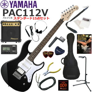 YAMAHA }n Pacifica PAC112V/BL GLM^[ S҃Zbg 10wAvX^_[h15_Zbg