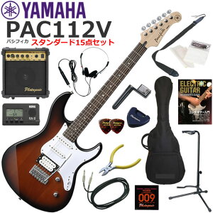 YAMAHA }n Pacifica PAC112V/OVS GLM^[ S҃Zbg 10wAvX^_[h15_Zbg