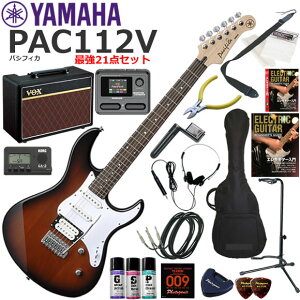 YAMAHA }n Pacifica PAC112V/OVS GLM^[ S҃Zbg VOX Pathfinder10ƃGtFN^[Ă銮21_Zbg