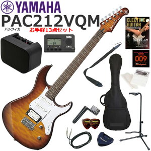YAMAHA }n Pacifica PAC212VQM/TBS GLM^[ S҃Zbg ~jAvy13_Zbg