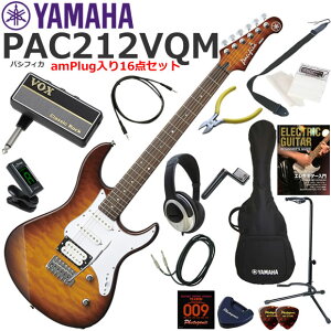 YAMAHA }n Pacifica PAC212VQM/TBS GLM^[ S҃Zbg wbhzEM^[EAvamPlug16_Zbg