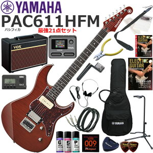 YAMAHA }n Pacifica PAC611HFM/RTB GLM^[ S҃Zbg VOX Pathfinder10ƃGtFN^[Ă銮21_Zbg