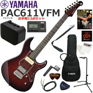 YAMAHA }n Pacifica PAC611VFM/DRB GLM^[ S҃Zbg ~jAvy13_Zbg