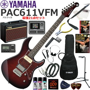 YAMAHA }n Pacifica PAC611VFM/DRB GLM^[ S҃Zbg VOX Pathfinder10ƃGtFN^[Ă銮21_Zbg