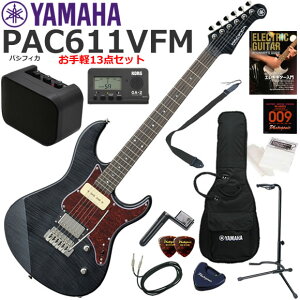YAMAHA }n Pacifica PAC611VFM/TBL GLM^[ S҃Zbg ~jAvy13_Zbg