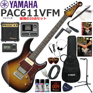 YAMAHA }n Pacifica PAC611VFM/TBS GLM^[ S҃Zbg }`GtFN^[ĂIŋ20_Zbg