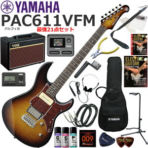 YAMAHA }n Pacifica PAC611VFM/TBS GLM^[ S҃Zbg VOX Pathfinder10ƃGtFN^[Ă銮21_Zbg