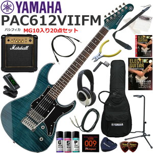 YAMAHA }n Pacifica PAC612VIIFM/IDB GLM^[ S҃Zbg ptȃTEhMarshall MG10Ă20_Zbg