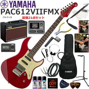 YAMAHA }n Pacifica PAC612VIIFMX/FRD GLM^[ S҃Zbg VOX Pathfinder10ƃGtFN^[Ă銮21_Zbg